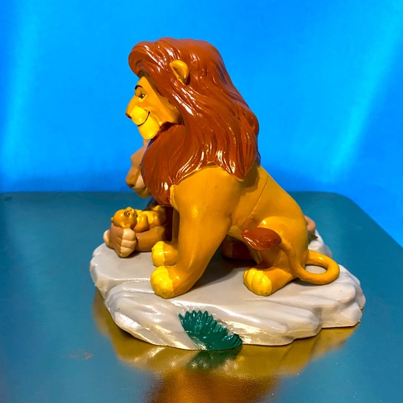 DISNEYS THE LION KING VINTAGE 1990s APPLAUSE BABY SIMBA MUFASA SARABI PVC FIGURE - Picture 3 of 12